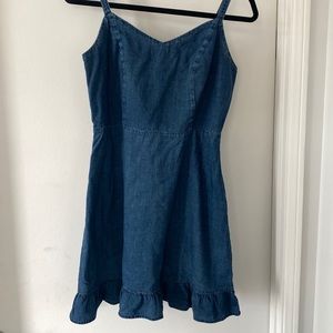Denim dress! Great for country dancing, or out and about town.